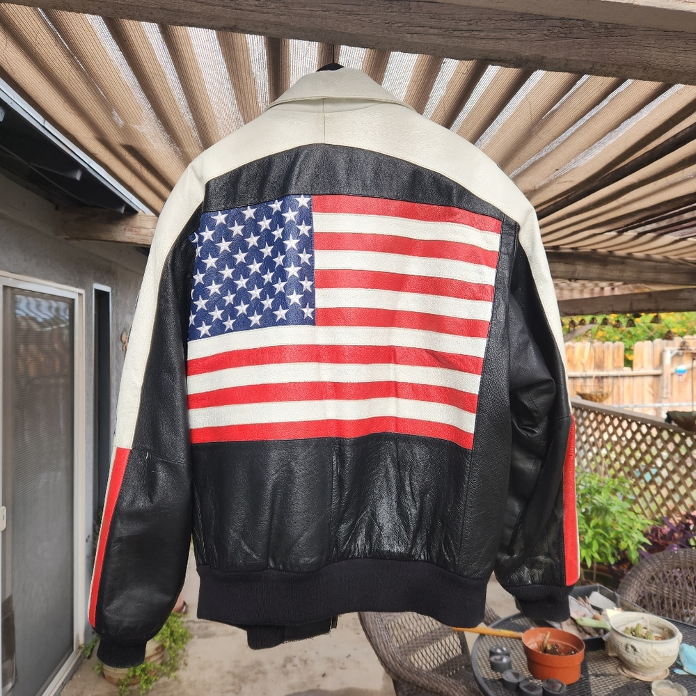 Vintage leather jacket